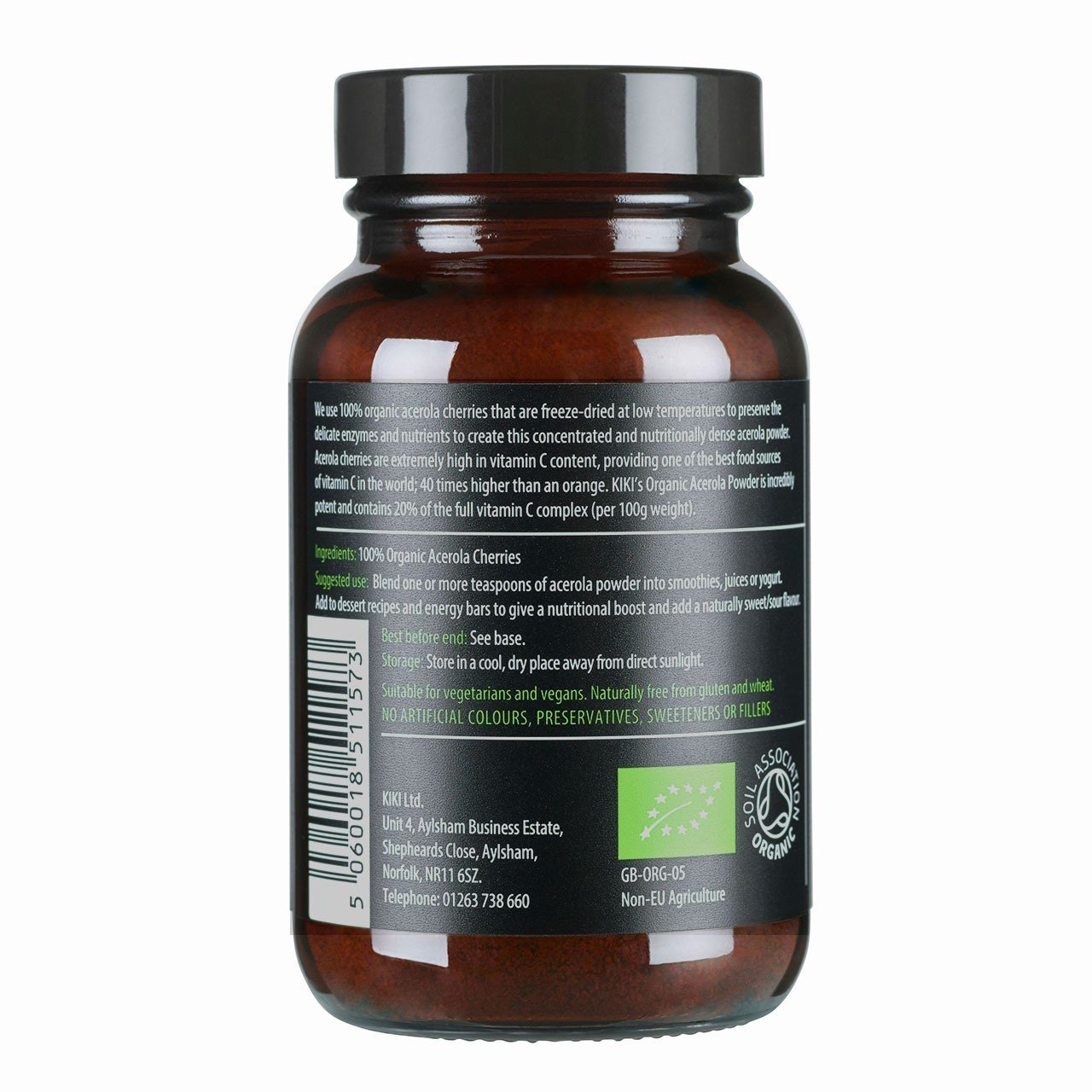 Acerola Práek Bio (Acerola Powder Organic) KIKI HEALTH