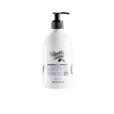 Savon de Provence přírodní tekuté mýdlo pro obličej a tělo s olivovým olejem (vůně levandule)